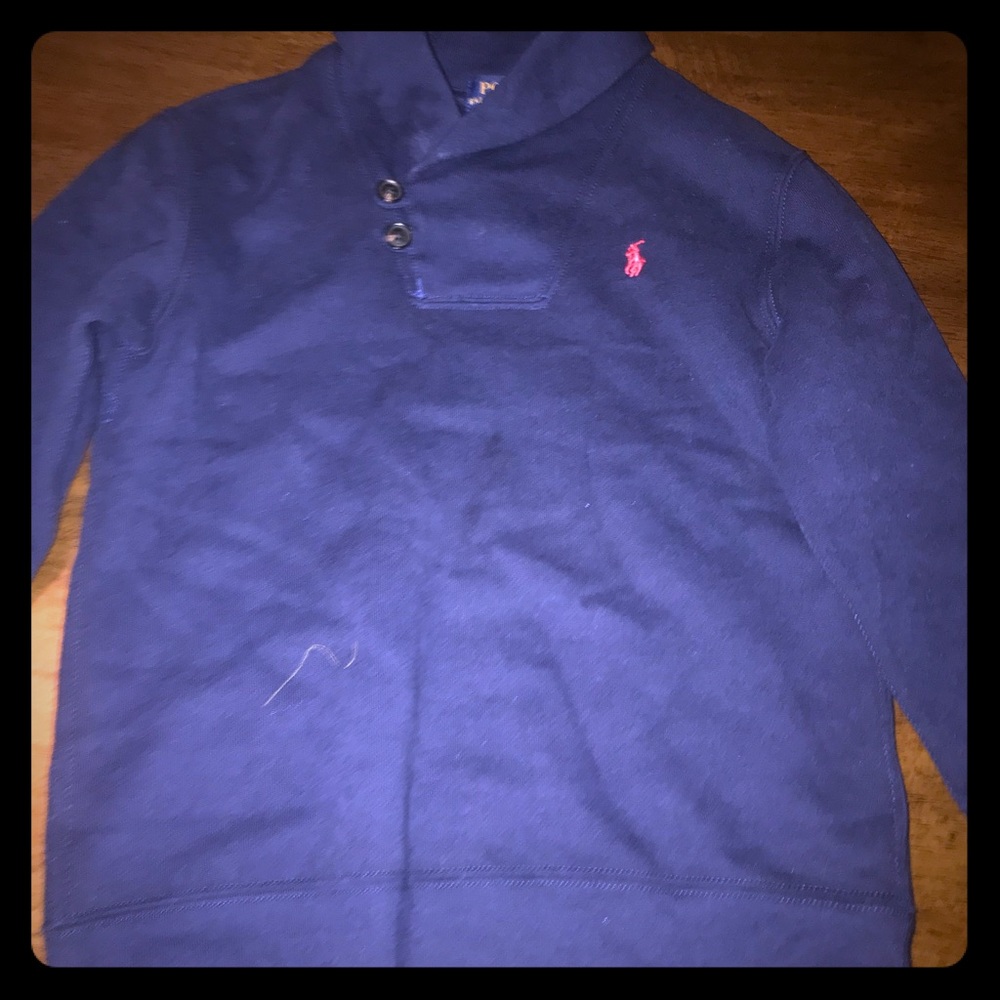 Kids polo cardigan